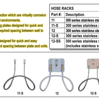 Stainless Steel Hose Racks & Reels