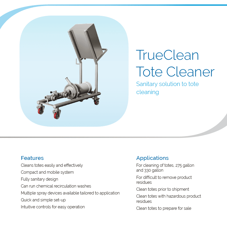 Ibc Tote Cleaning Equipment