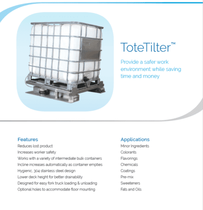 IBC Tote Tilter
