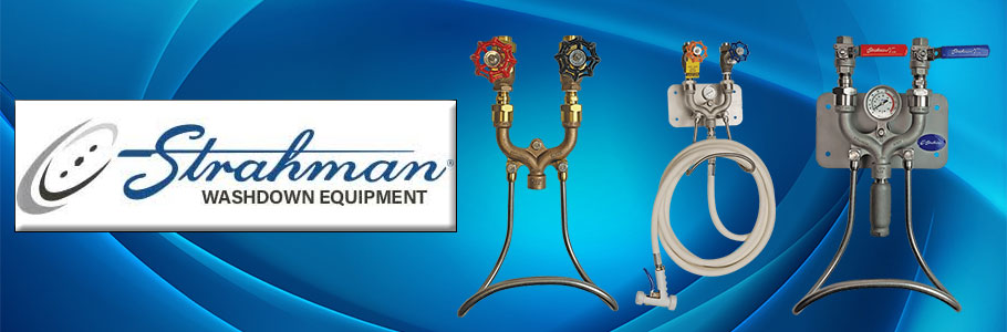 Strahman Washdown Equipment sold at R&S Supply Company.