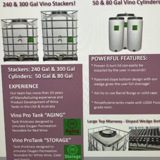 Vino Pro Tank " Breathes Like a Barrel"