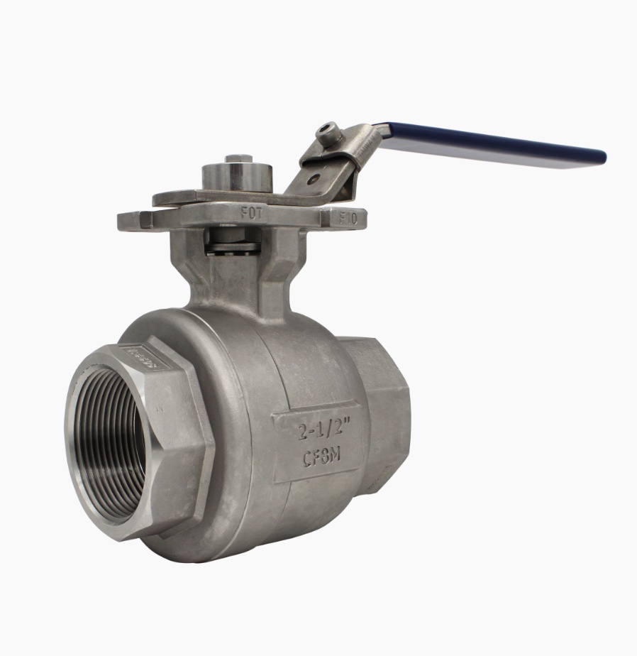 Tru - Flo Stainless Steel 2 piece Threaded Industrial Ball Valves 1/2" - 4" - Image 4